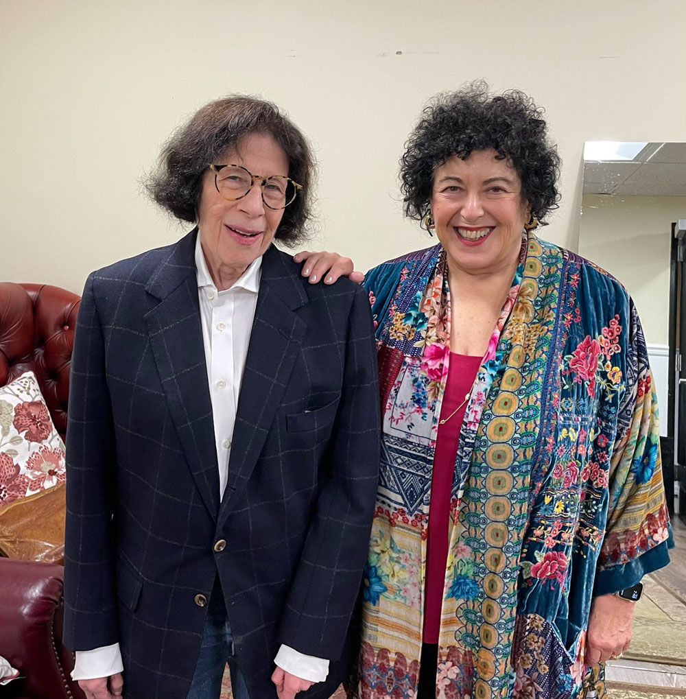 Susan Isaacs and Fran Lebowitz